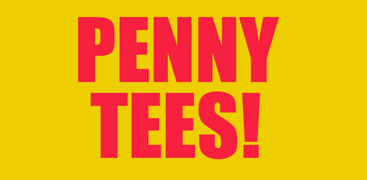 penny tees retro t-shirts. vintage ringer tees.