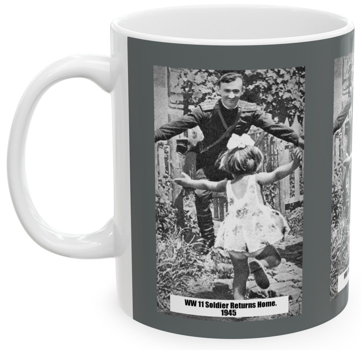 Joy Of Return Home Vintage Mug