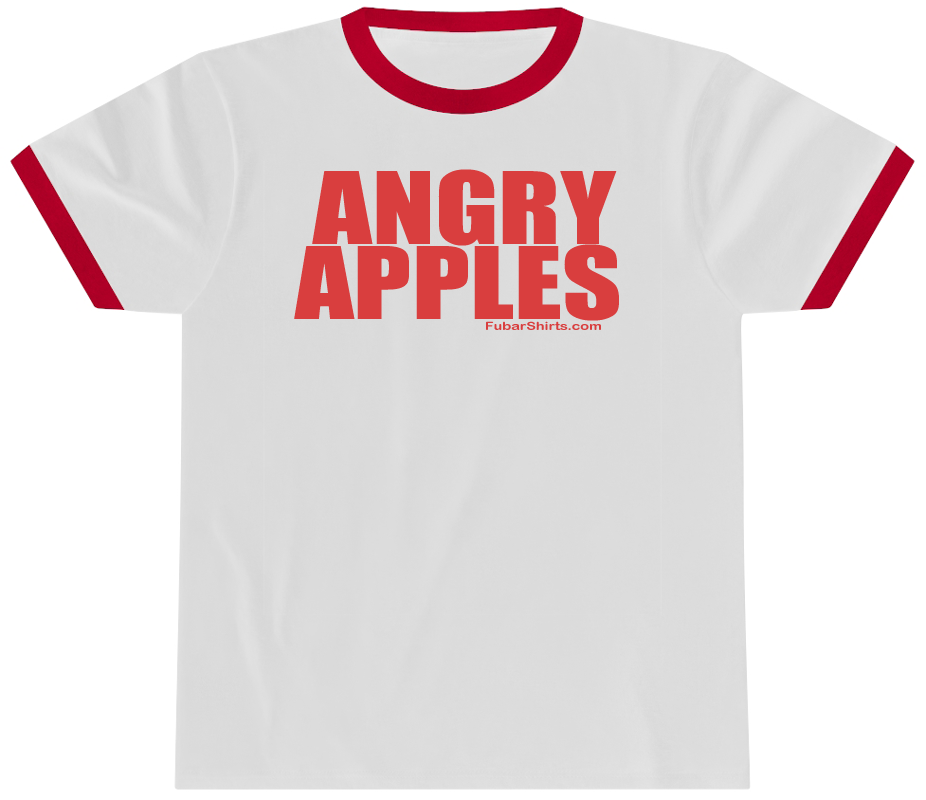 Angry Apples ICarly styled Penny tee t-shirt.