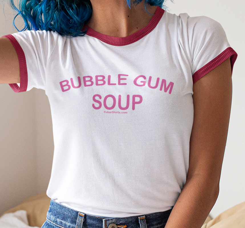 Bubble Gum Soup Penny Tee shirt - Fubarshirts.com