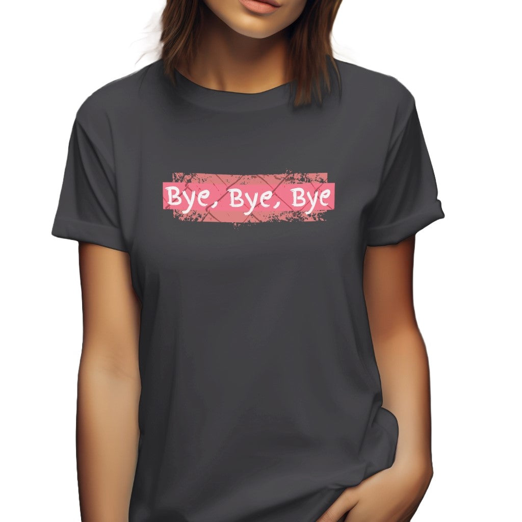 Bye Bye Bye t-shirt. Country music. Black shirt.