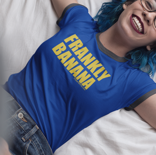 frankly banana penny tee from fubarshirts.com