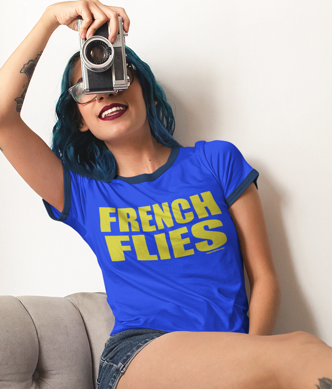 Penny Tees t-shirts | French Flies ringer shirt