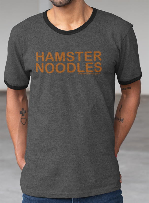 Hamster Noodles Penny tee shirt - FubarShirts.com