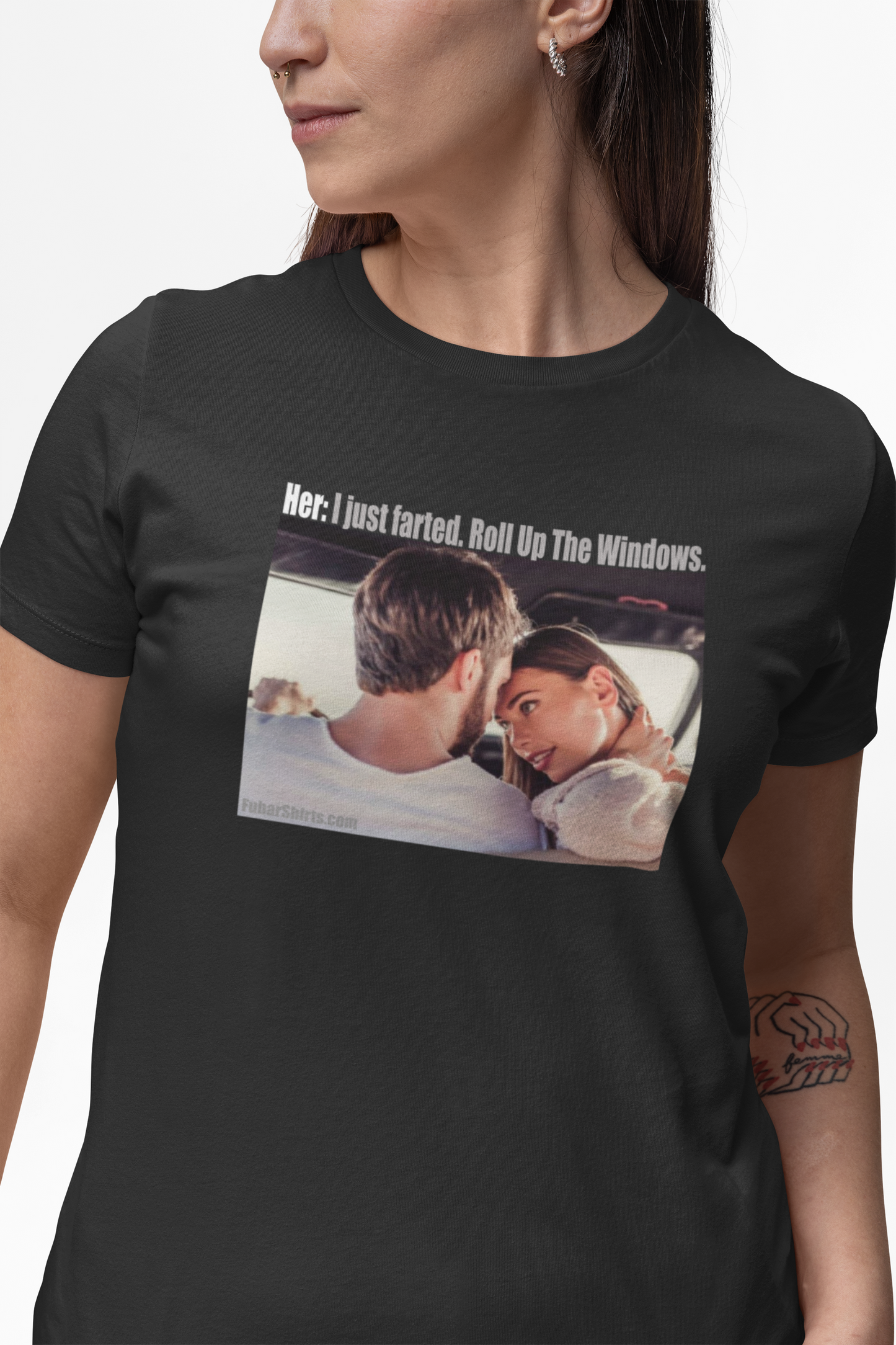 I Just Farted Roll Up The Windows t-shirt | Meme shirts | funny tees
