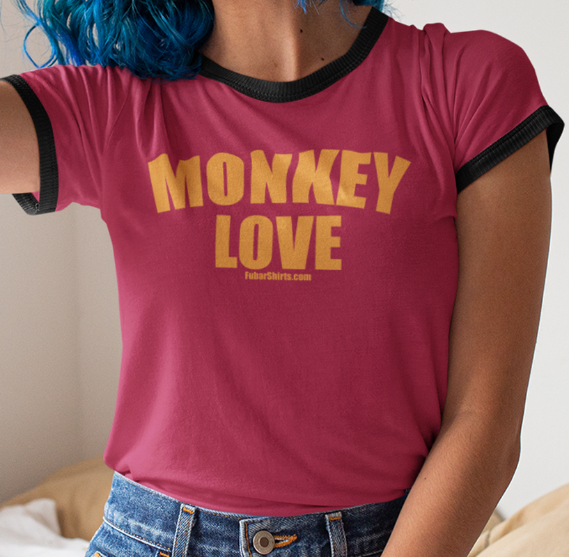 Penny Tee - Monkey Love - Fubarshirts.com