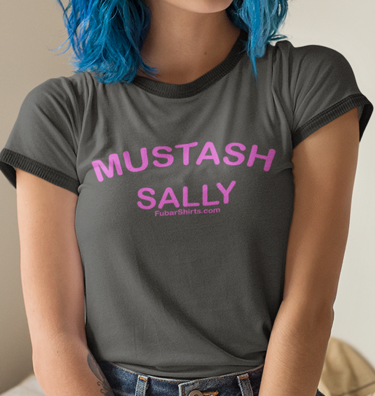 Mustash Sally Penny Tee - FubarShirts.com