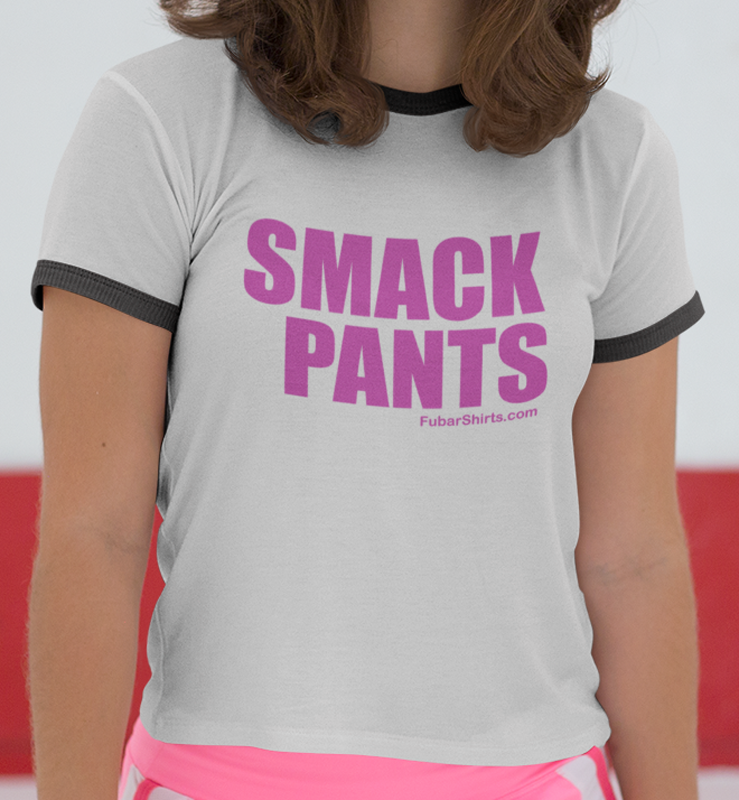 Penny Tees | Smack Pants t-shirt | Retro Ringer Shirt