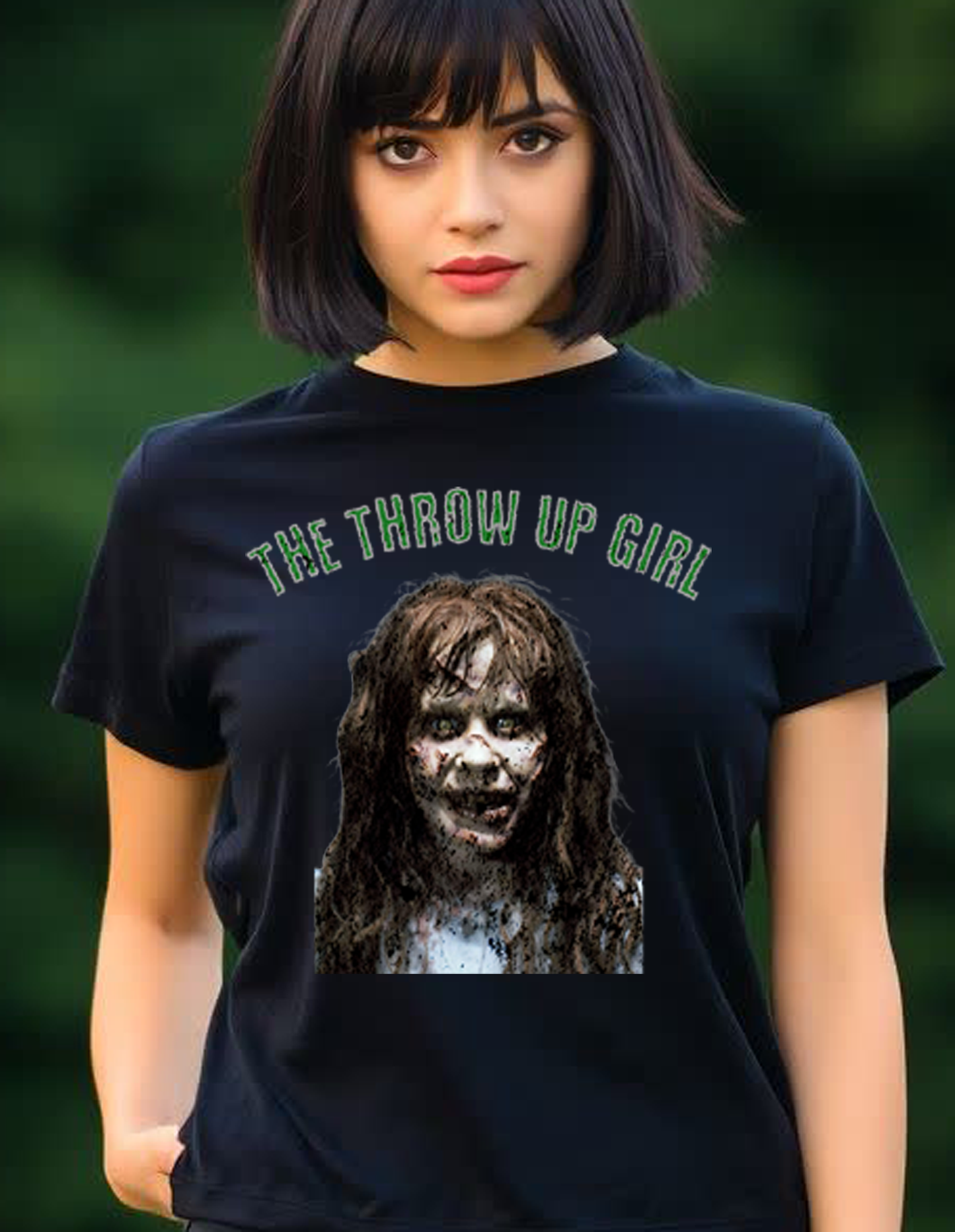 Throw Up Girl T-shirt - ThrowUp Girl shirt