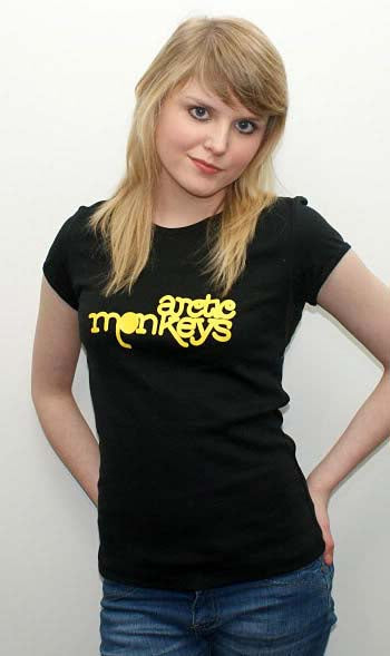 women's arctic monkeys shirt. arctic monkeys logo shirt. retro.