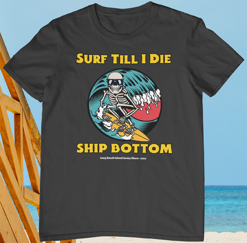 SHIP BOTTOM t-shirts