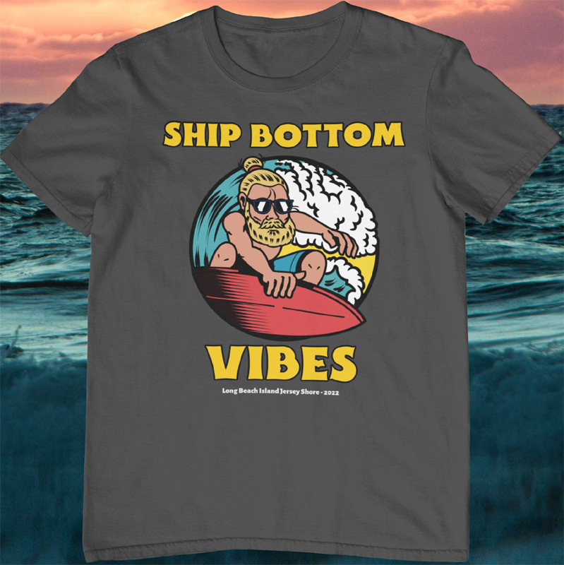 SHIP BOTTOM t-shirts