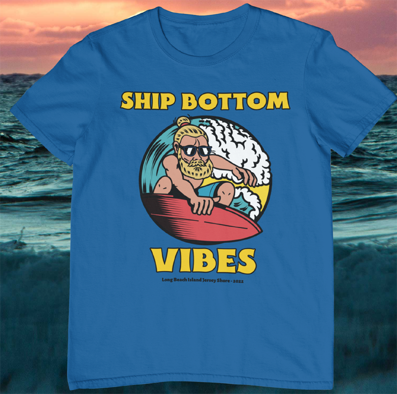 SHIP BOTTOM t-shirts