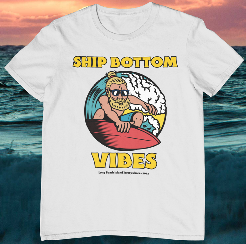 SHIP BOTTOM t-shirts