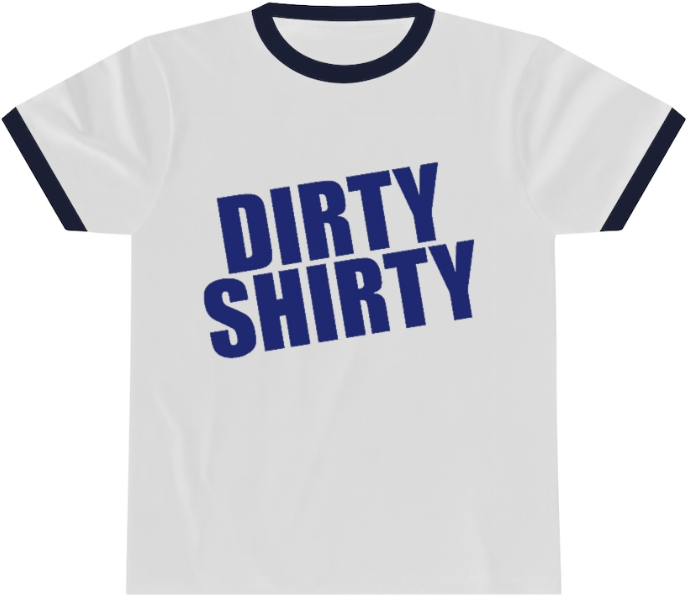 Dirty Shirty Penny Tee. White Shirt. Sizes s - 3x.