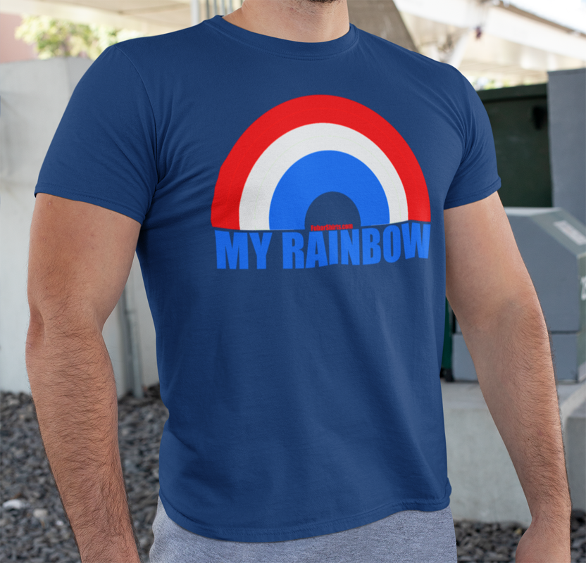 MY RAINBOW T-shirt | Patriotic Rainbow