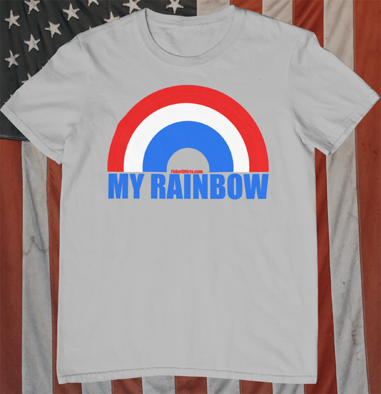 MY RAINBOW T-shirt | Patriotic Rainbow