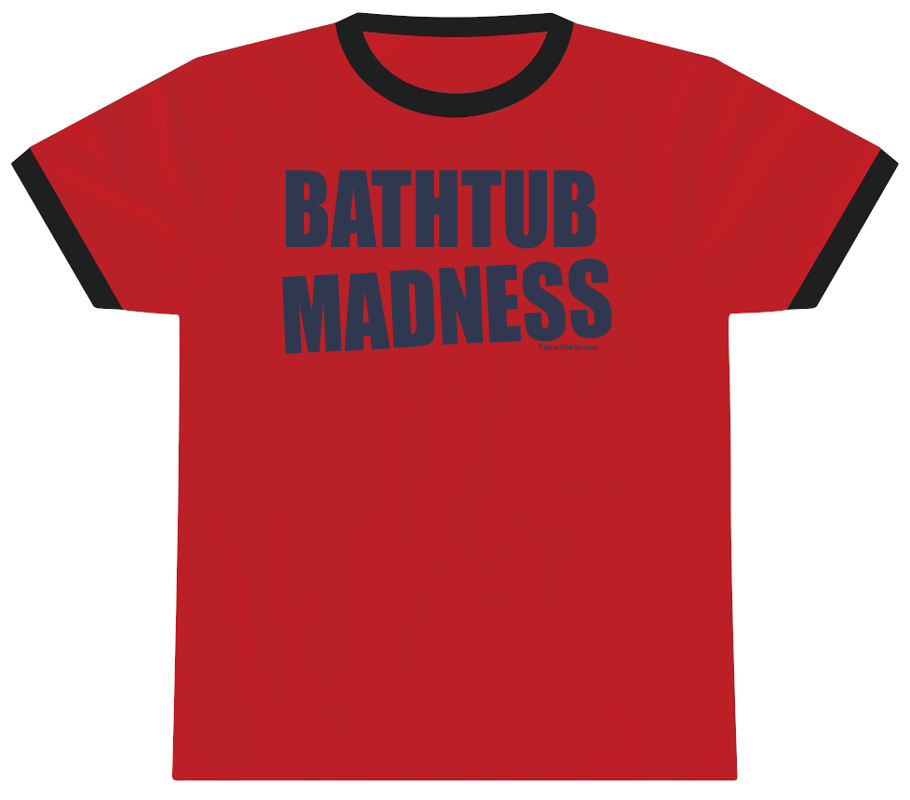 Penny Tees | Bathtub Madness | ICarly |Red color ringer tee