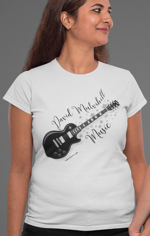 David Mulvihill Womens T-shirts | Fitted two sided shirt for ladies