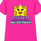Pink Bisexual Gold Star shirt. Free Shipping. Hi quality premium cotton. Unisex.