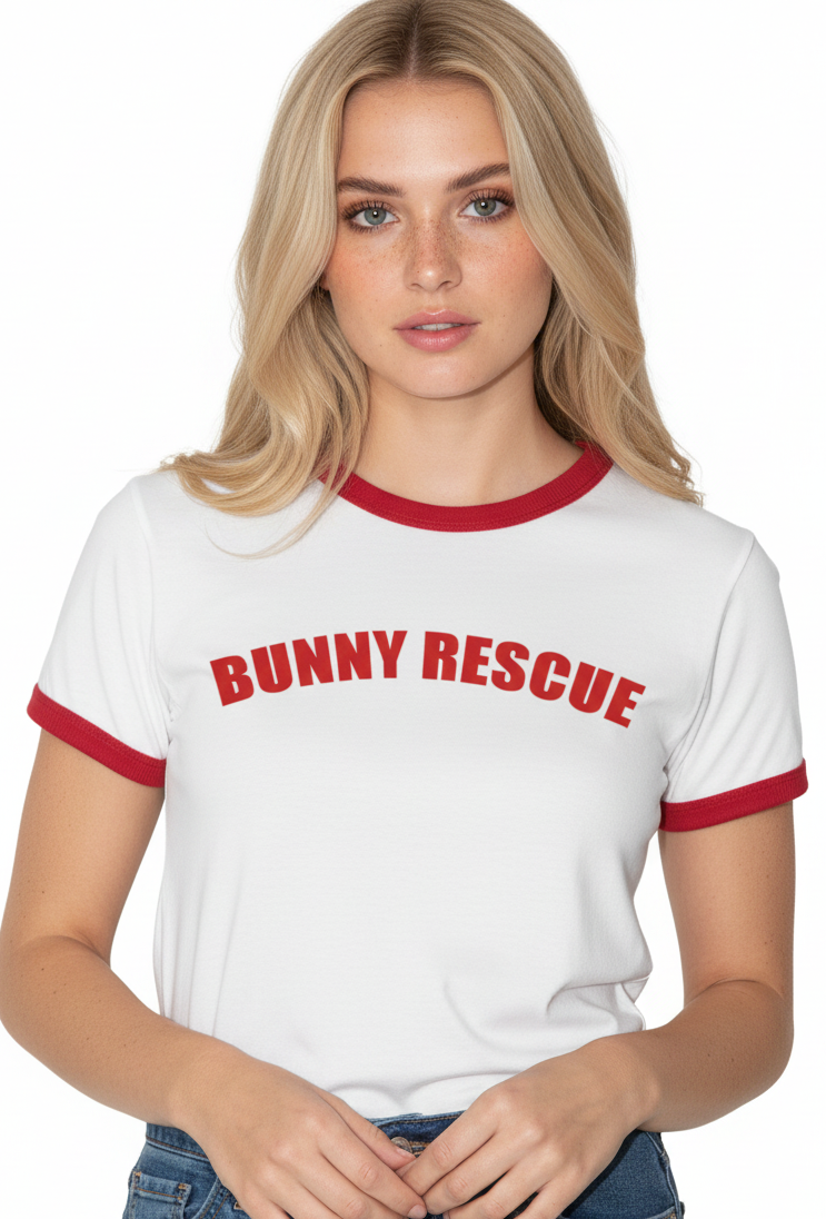 Bunny Rescue Penny Tee - Free Shipping - Unisex - Fubarshirts.com
