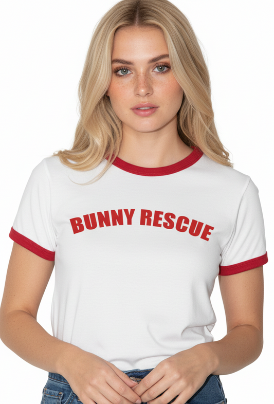 Bunny Rescue Penny Tee - Free Shipping - Unisex - Fubarshirts.com