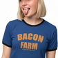 Bacon Farm  Penny Tee - FubarShirts.com - Blue Tee - Free Shipping - Unisex.