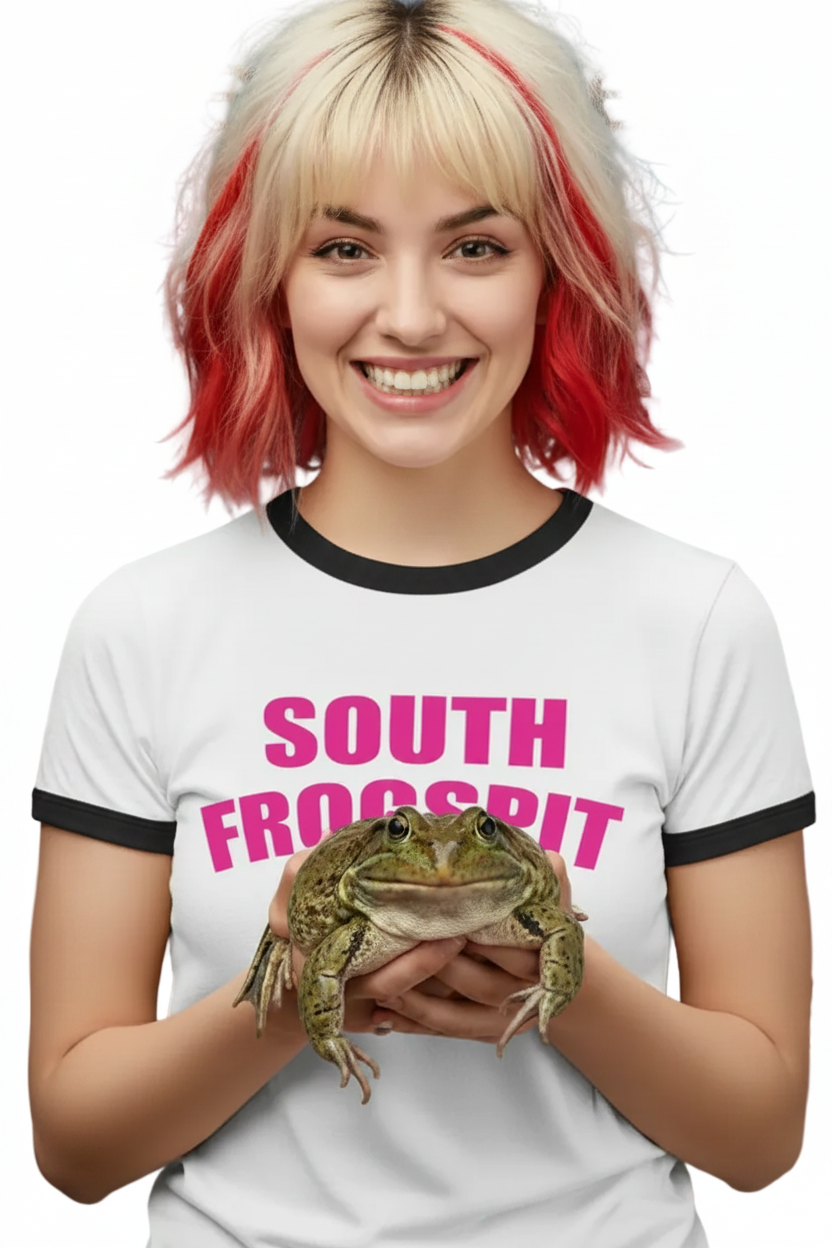 South Frogspit penny Tee. Unisex. Free Shipping. FubarShirts.com.