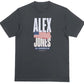 Alex Jones Is America T-shirt. Black. Premium Gildan Soft Style Shirt. Fubarshirts.com. Unisex.