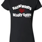 Backwoods Beauty Queen T-shirt by FubarShirts.com. Premium Gildan Soft Style Fitted Juniors Tee. 100% cotton. 
Shipping is Free.