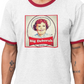 Big Deborah Snacks t-shirt. Ringer style. FubarShirts.com
