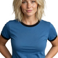 blue printable penny tee. unisex. Free Shipping. FubarShirts.com