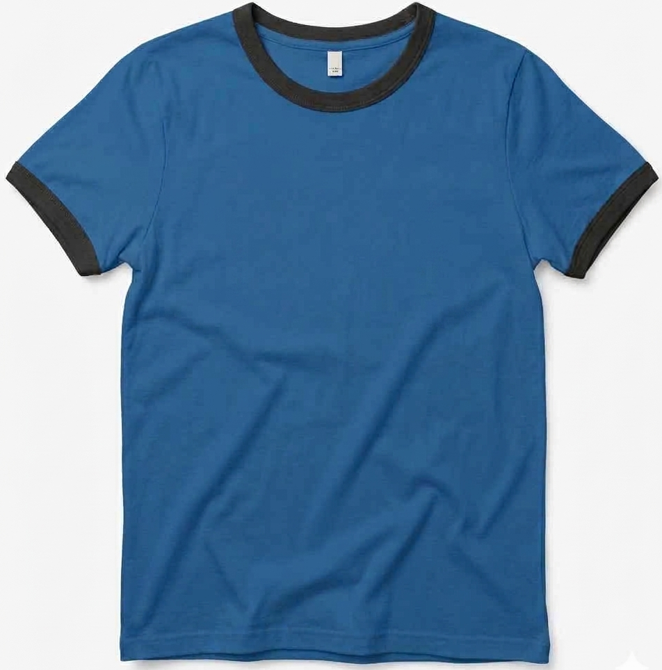 blue customizable penny tee. free shipping. unisex. FubarShirts.com