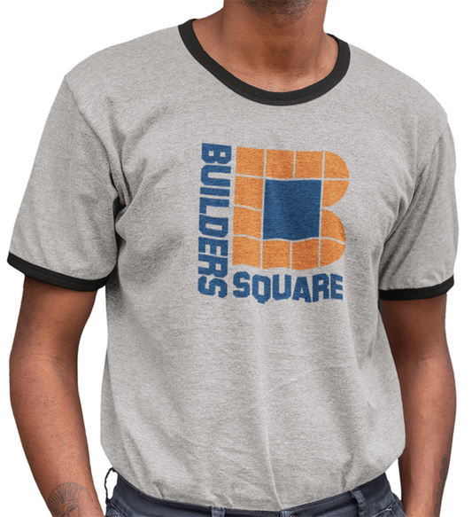 Builders Square T-shirt. FubarShirts.com. Ringer tee.