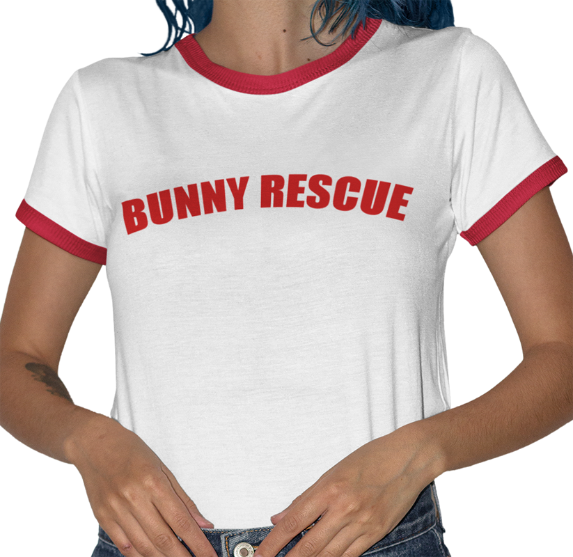 Bunny Rescue Penny Tee - Fubarshirts.com