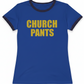 Penny Tee like the Penny Tees on ICarly. Church Pants shirt. blue. unisex. free shipping.