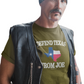 Defend Texas T-shirt. Army Green Tee. FubarShirts.com