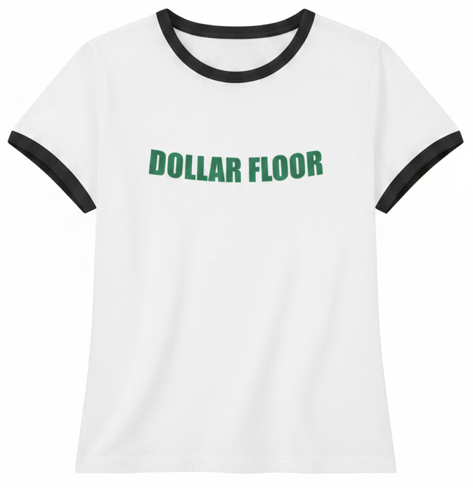 Dollar Floor Penny Tee. FubarShirts.com. Unisex. Free Shipping.