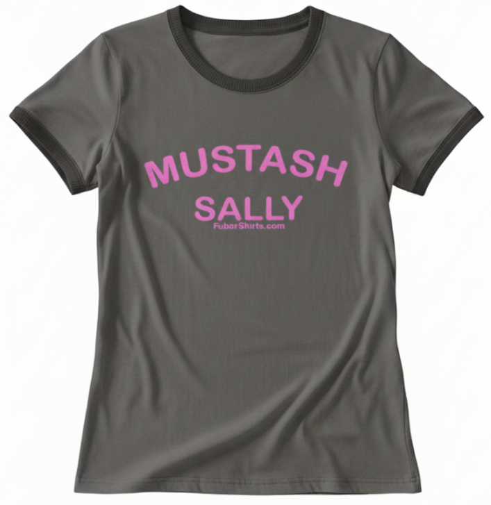 Mustash Sally Penny Tee Shirt | iCarly Fan Tee
