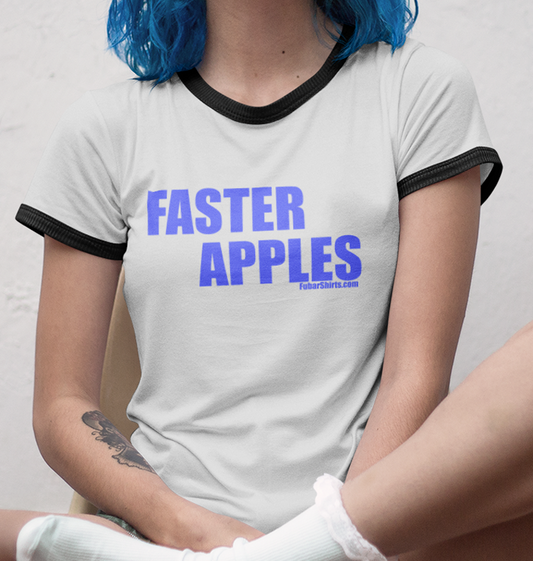 faster apples penny tee