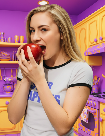 Faster Apples Penny Tee T-shirt. fubarshirts.com.  Free Shipping. 