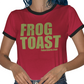 Frog Toast Penny Tee - FubarShirts.com - Red tee