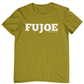 FUJOE T-shirt. Old Gold Tee. Made by FubarShirts.com. 