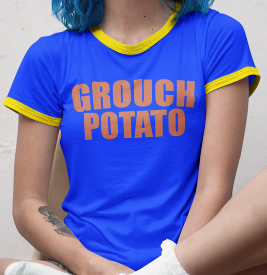 Grouch Potato Penny Tee by Fubarshirts.com
