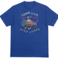 Long Live Alex Jones shirt. Royal Blue t-shirt. Premium Gildan Soft Style teeshirt. Unisex. Free Shipping by FubarShirts.com