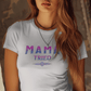 mama tried t-shirt. white tee. pretty font colors. simple design. free shipping. fubarshirts.com