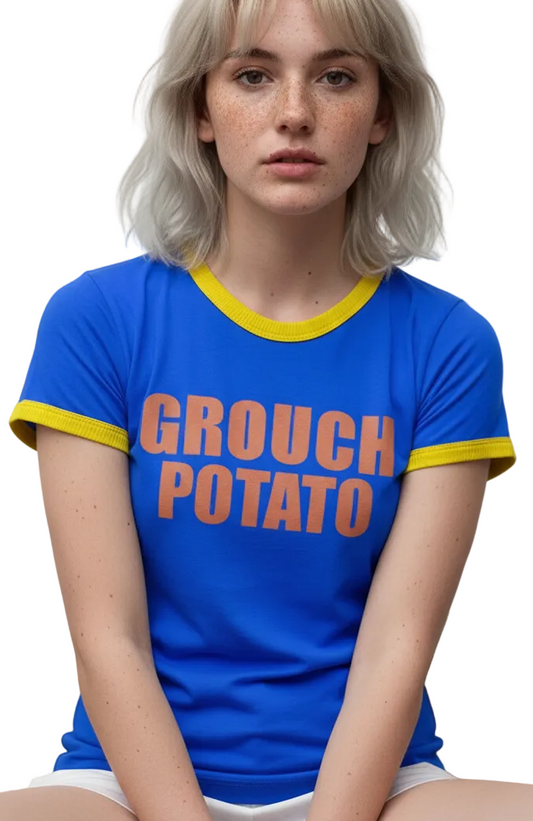 Grouch Potato Penny Tee by Fubarshirts.com