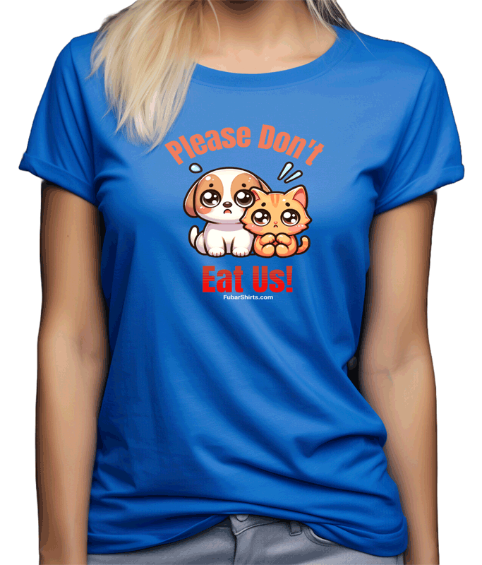 Kawaii T-shirt | Don't Eat Us Puppy Kitty Shirt