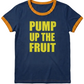 Pump Up The Fruit Penny Tee. FubarShirts.com. Free Shipping. Unisex.