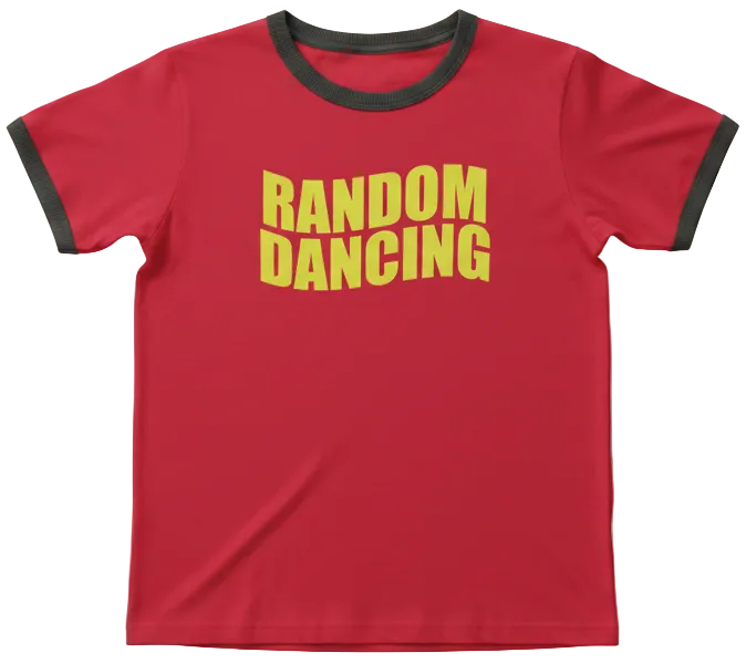 Random Dancing Penny Tee. Free Shipping. icarly style. Fubarshirts.com unisex shirt.